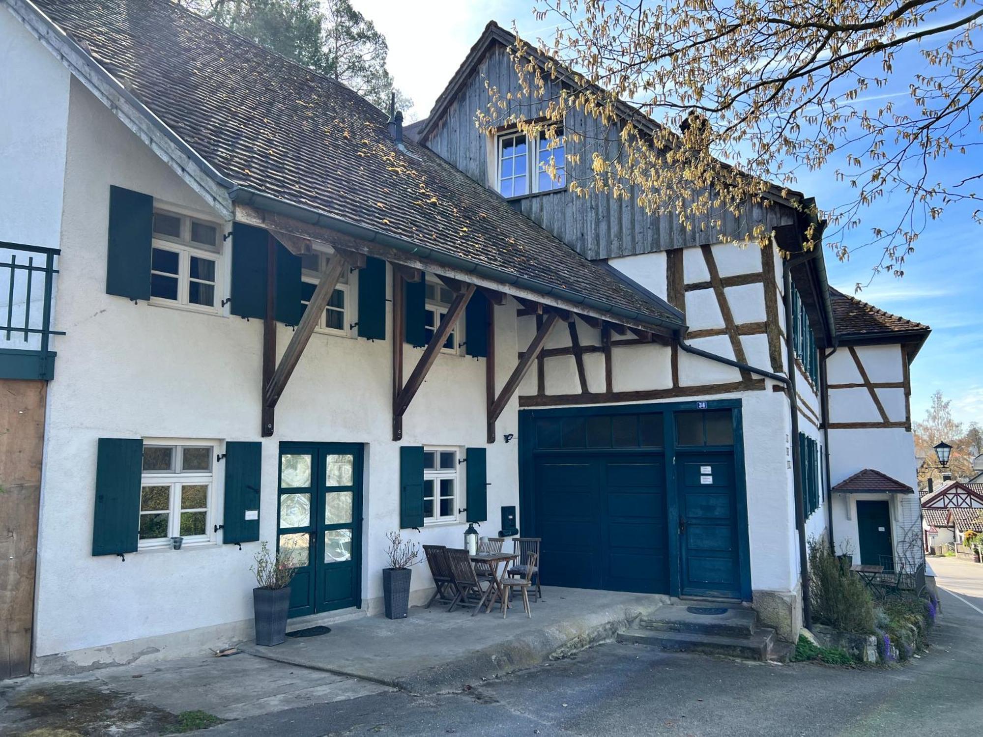 Goldbachmuehle Fewo Muellerwohnung 于伯林根 外观 照片